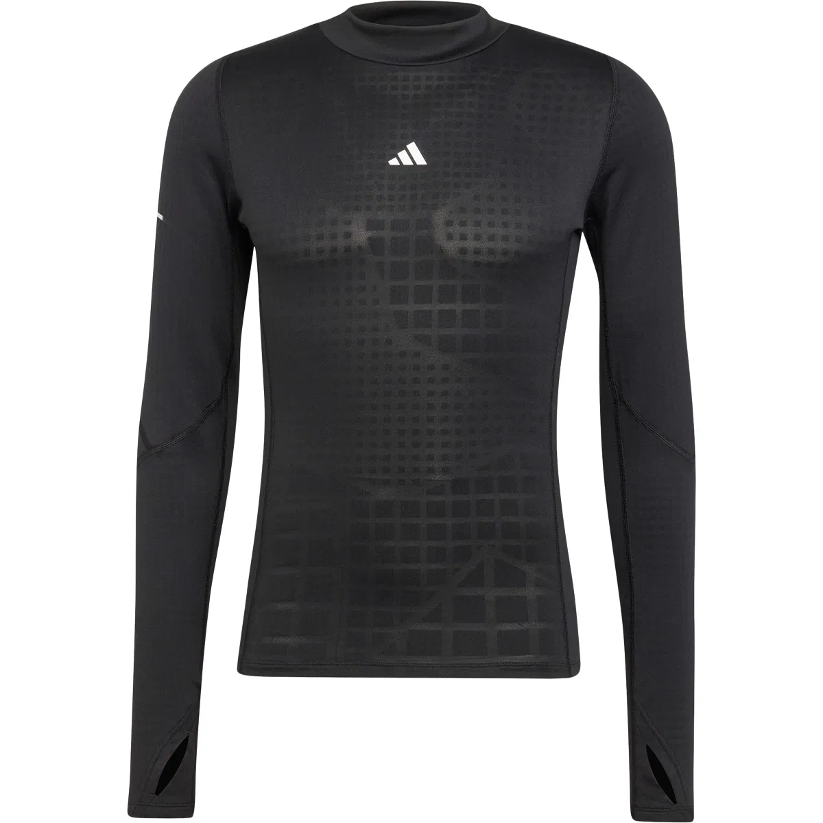 adidas Techfit Cold Ready Baselayer Treningstrøye Herre BLACK/WHITE/BLACK