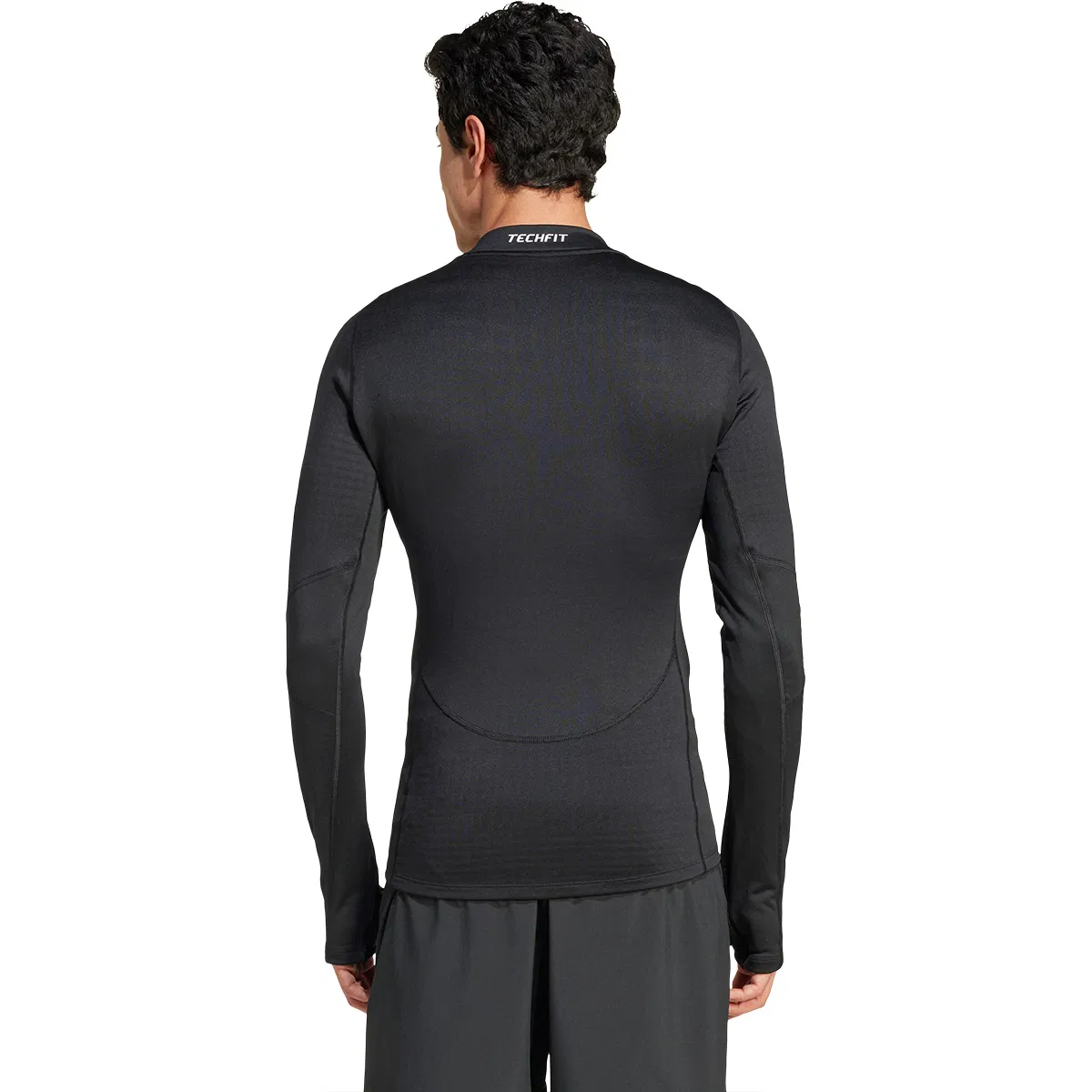 adidas Techfit Cold Ready Baselayer Treningstrøye Herre BLACK/WHITE/BLACK