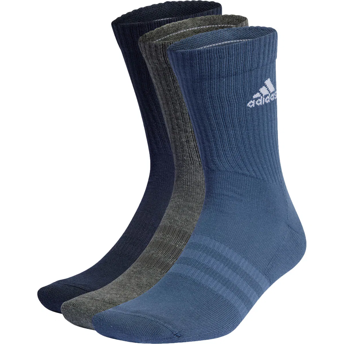 adidas Crew 3-Pak Strømper LEGINK/CWHITE/SEIMOR