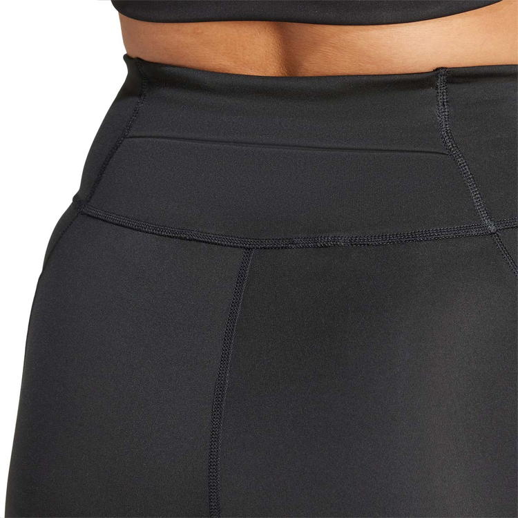 adidas Own The Run Korte Løbetights Dame BLACK/WHITE/BLACK