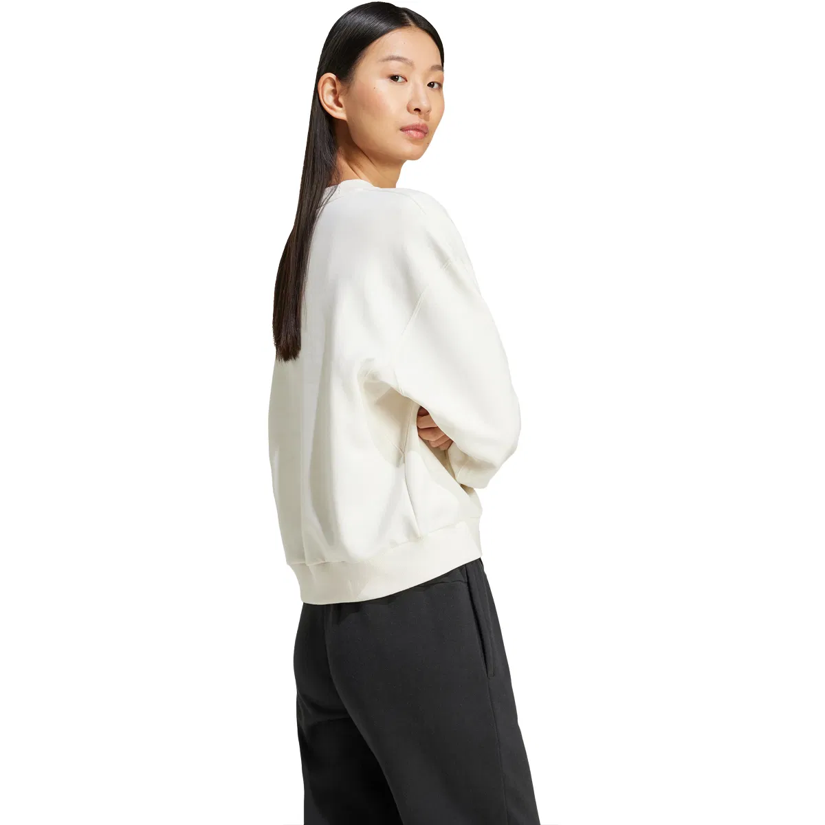 adidas All SZN FT Sweatshirt Dame White