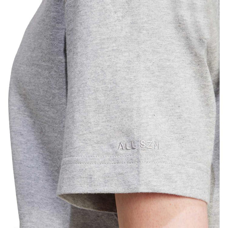adidas ALL SZN T-shirt Dame MGREYH/WHITE
