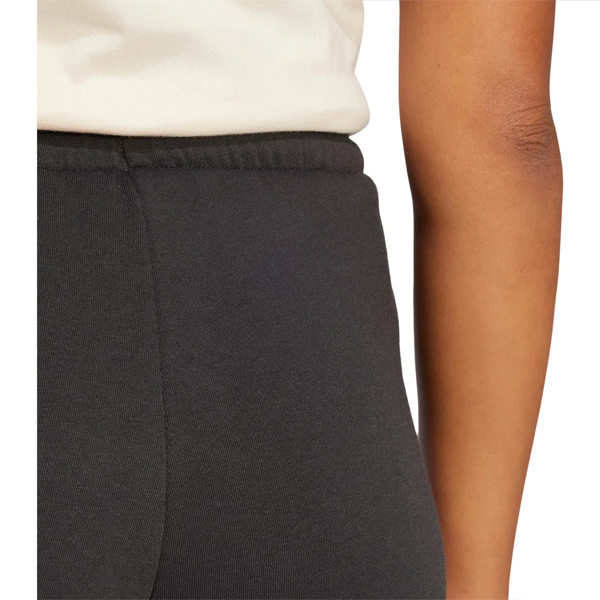 adidas Small Logo Feel Cosy Shorts Dame BLACK/WHITE/BLACK