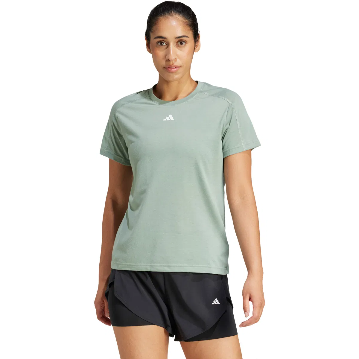 adidas Train Essentials Crew Trænings T-shirt Dame Green