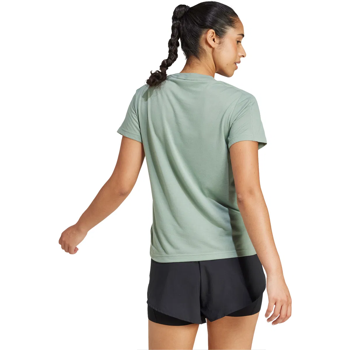 adidas Train Essentials Crew Trænings T-shirt Dame Green