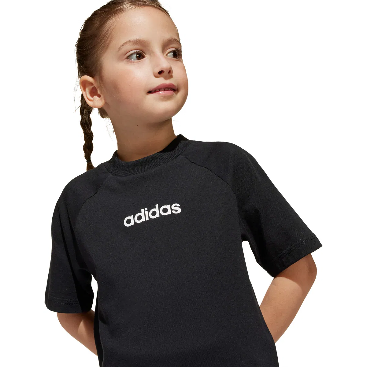 adidas Essentials T-shirt Børn BLACK/WHITE/BLACK