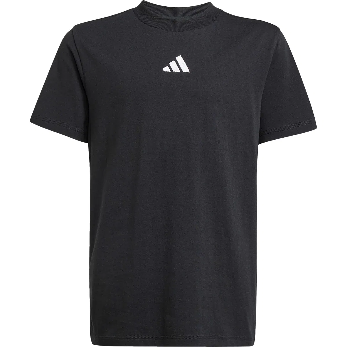 adidas Small Logo 2 T-skjorte Barn BLACK/WHITE/BLACK