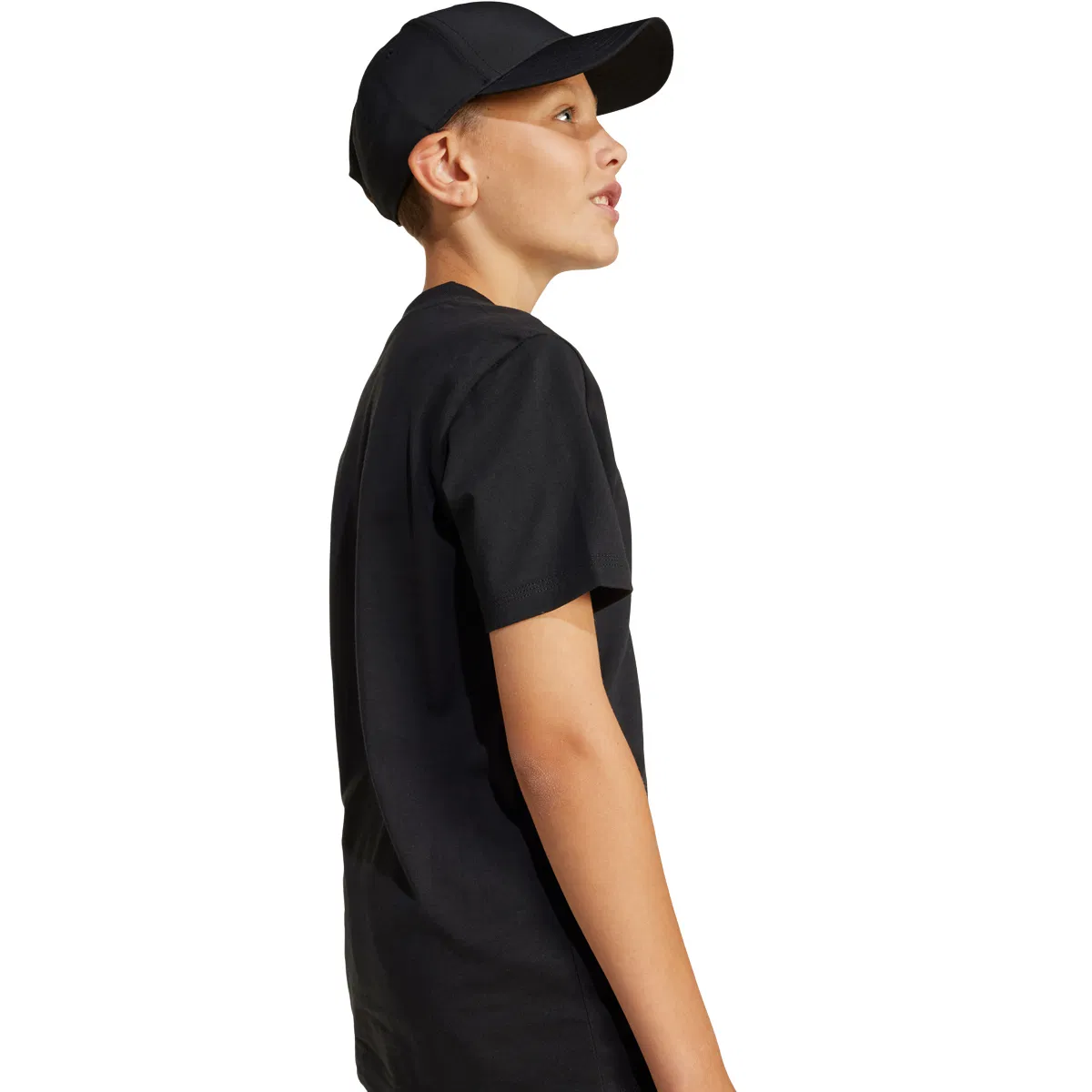 adidas Small Logo 2 T-skjorte Barn BLACK/WHITE/BLACK
