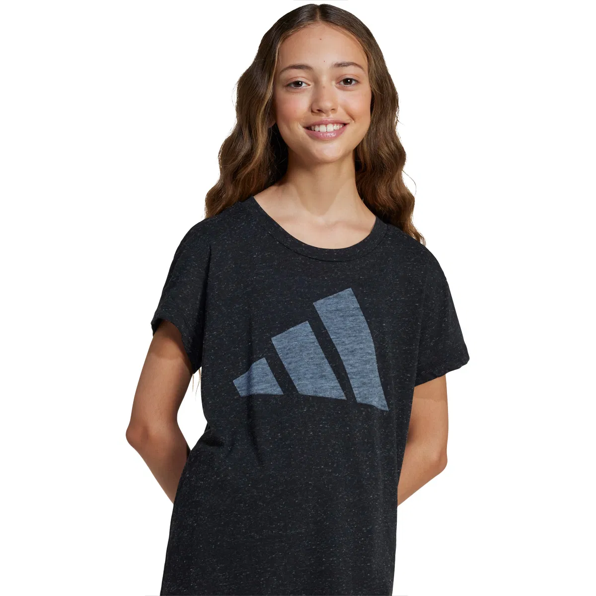 adidas Big Logo Winners T-skjorte Barn BLACK/WHITE/BLACK