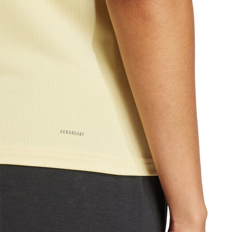 adidas Designed 4 Training Trenings T-skjorte Dame Yellow