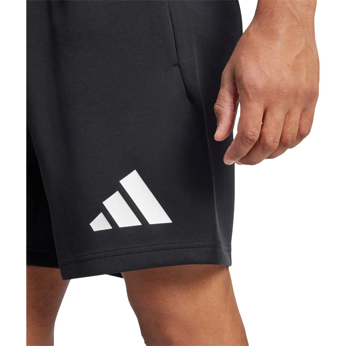 adidas Future Icons 3 Bar Shorts Herre BLACK/WHITE/BLACK