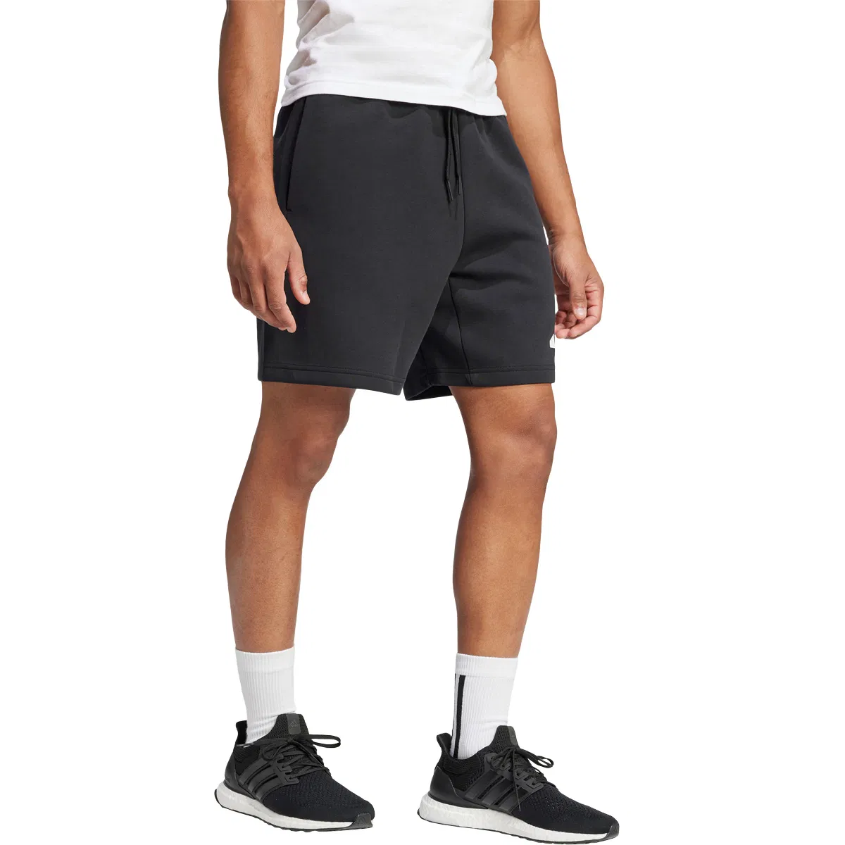 adidas Future Icons 3 Bar Shorts Herre BLACK/WHITE/BLACK