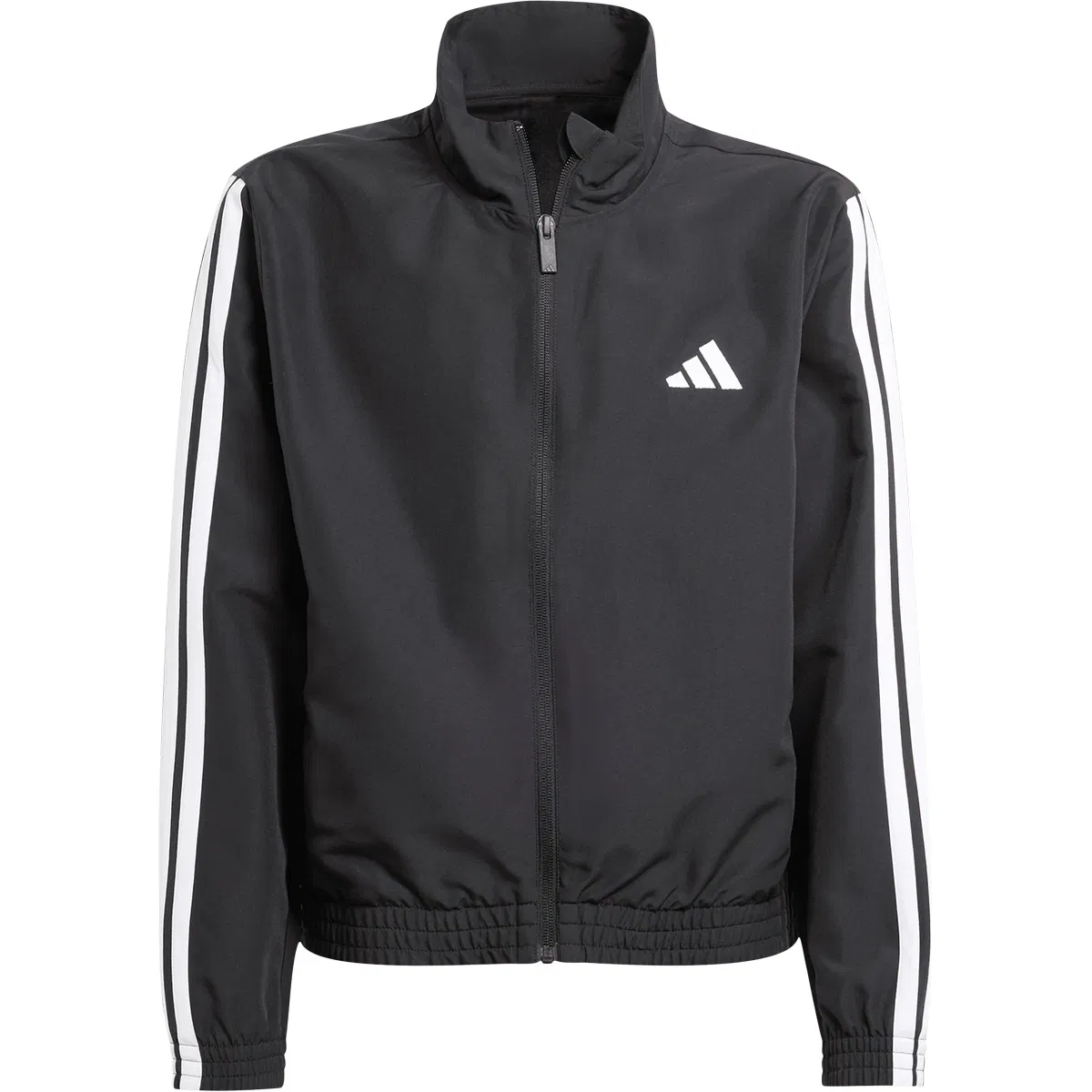 adidas 3-Stripes Woven Tracksuit Børn BLACK/WHITE