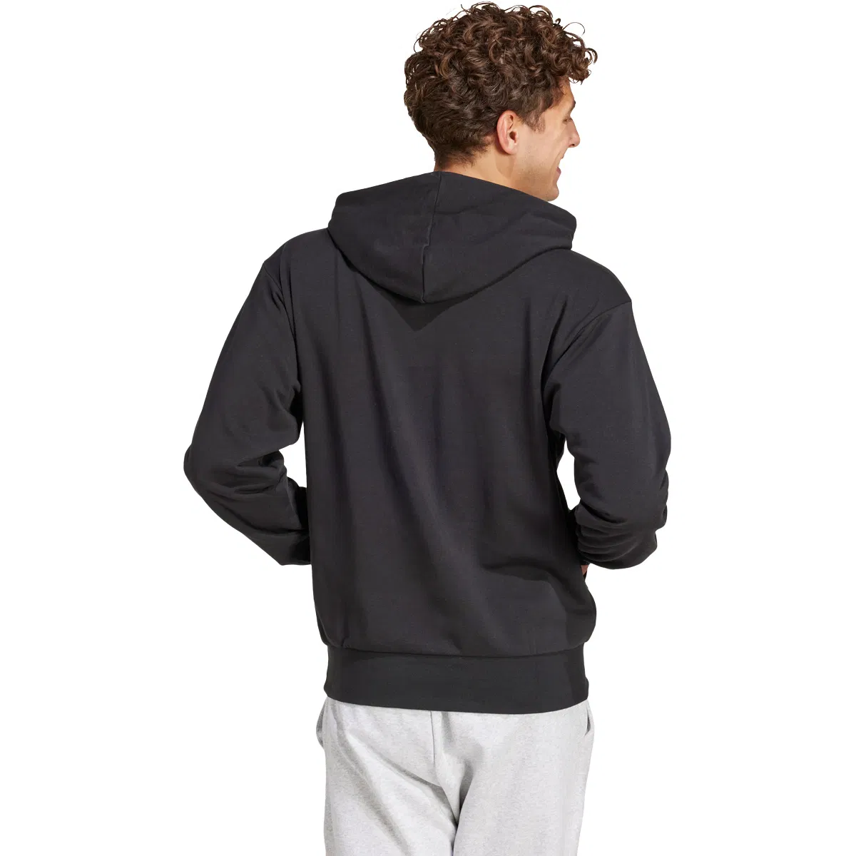 adidas Feelcozy Hættetrøje Herre BLACK/WHITE