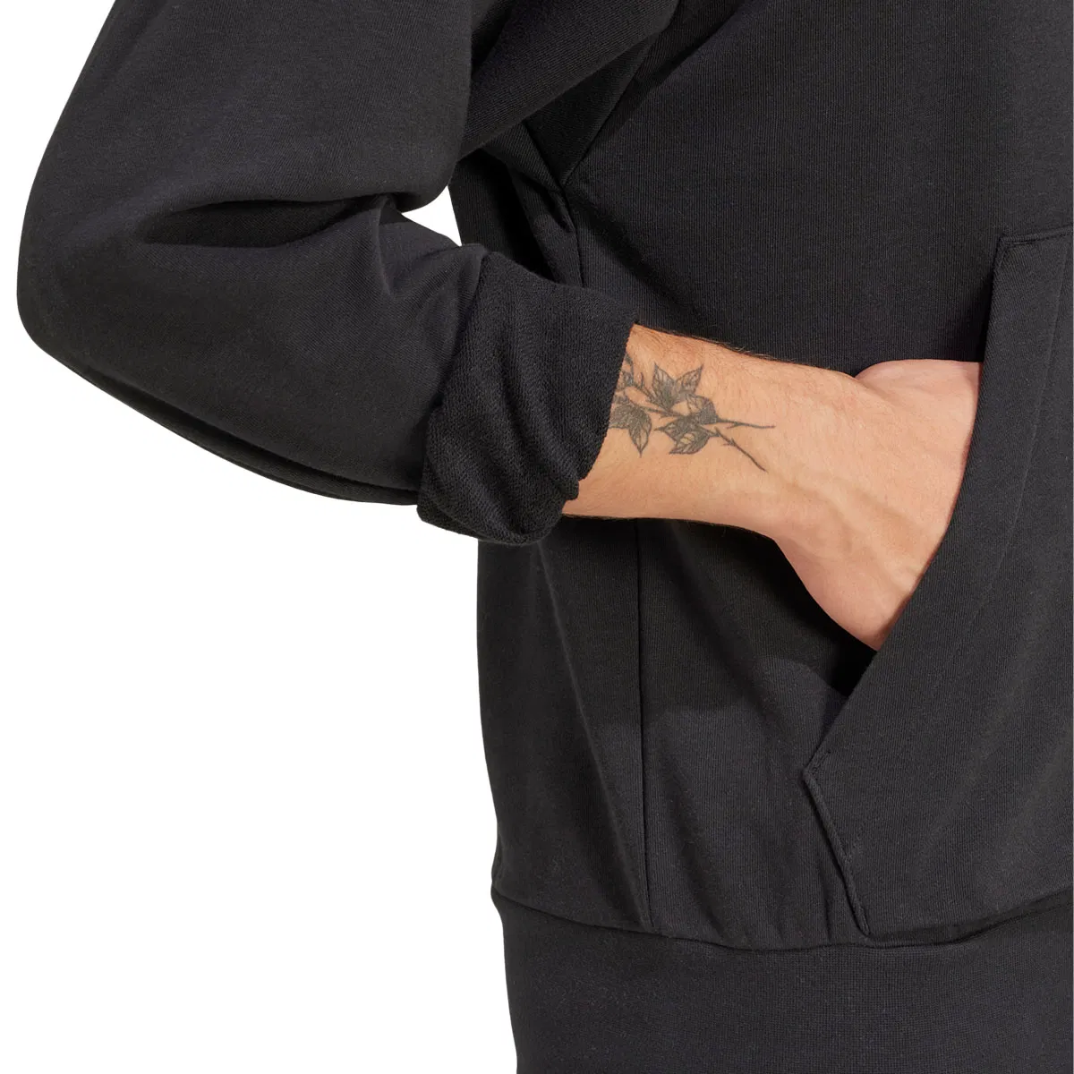 adidas Feelcozy Hættetrøje Herre BLACK/WHITE