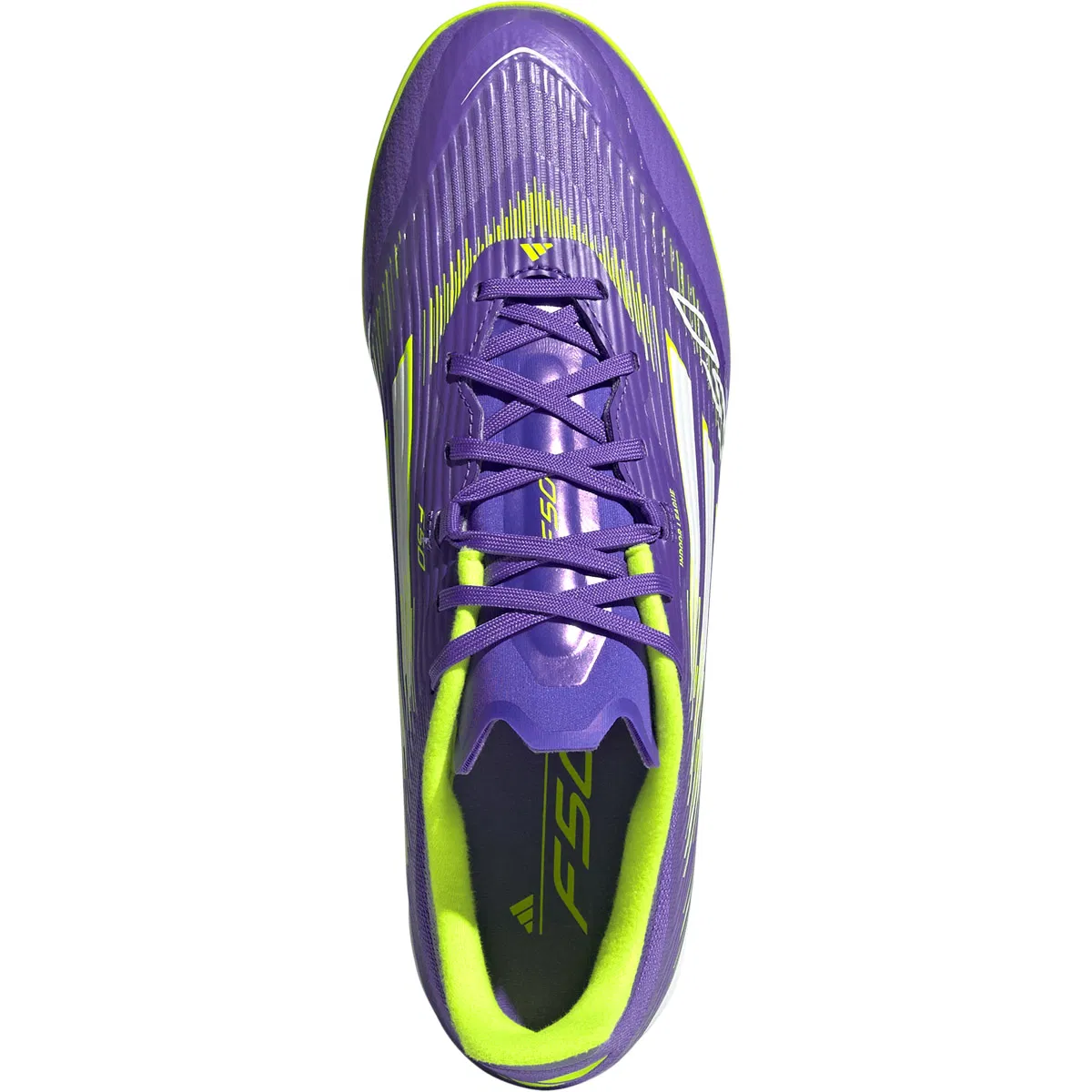 adidas F50 League IN Fodboldsko Purple/Lime