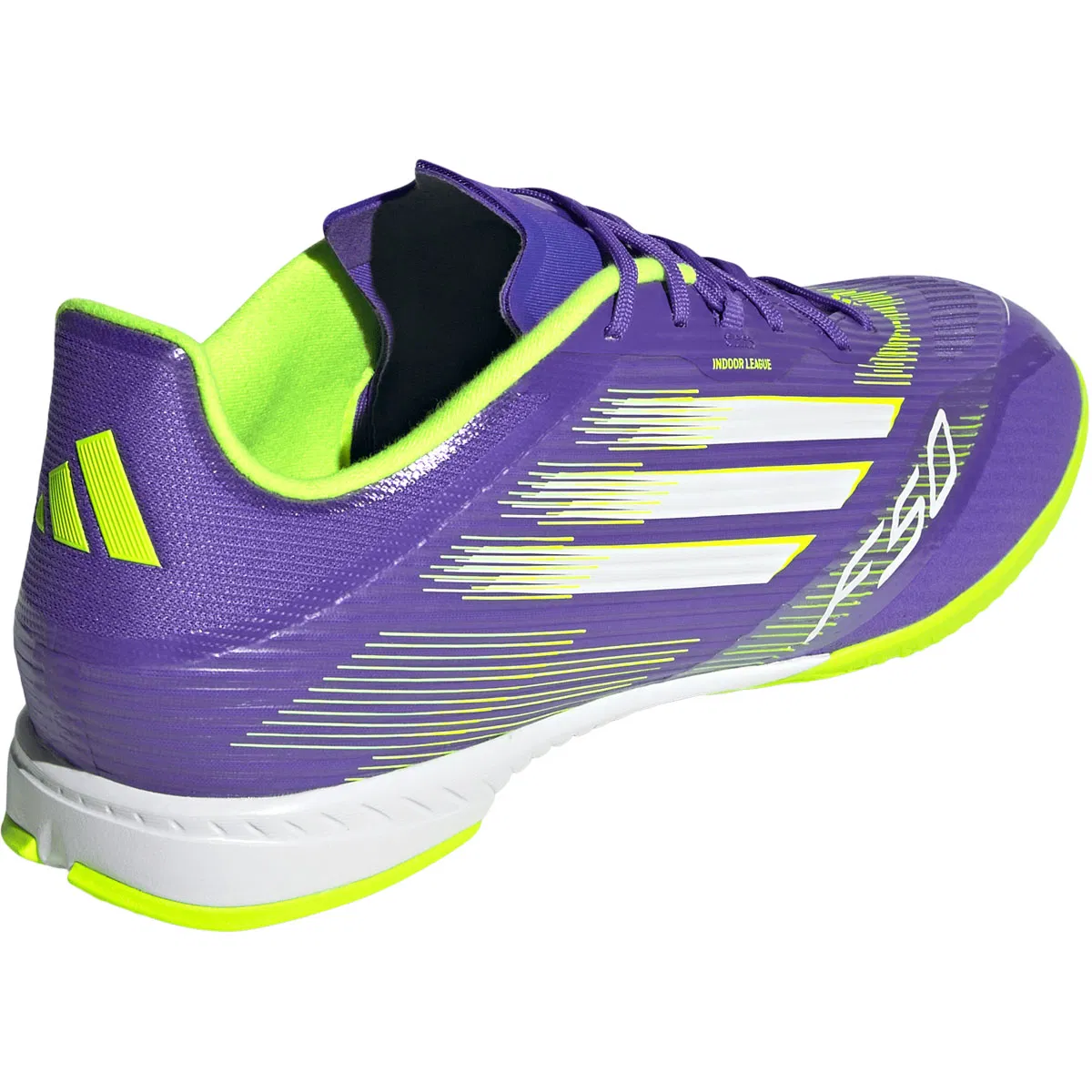 adidas F50 League IN Fodboldsko Purple/Lime