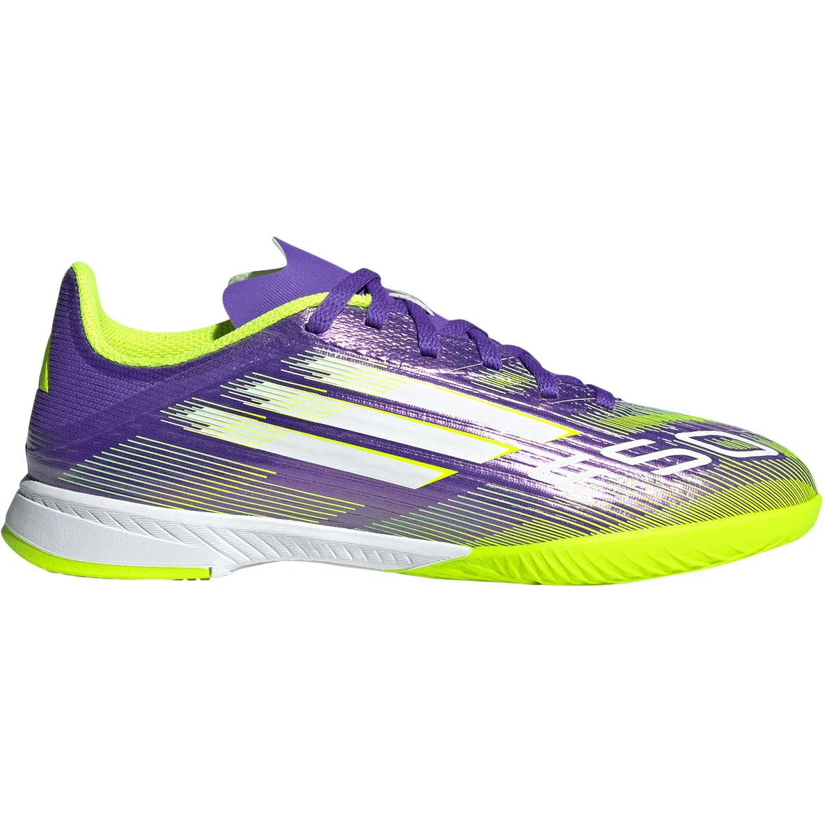adidas F50 League IN Fodboldsko Børn Purple/Lime