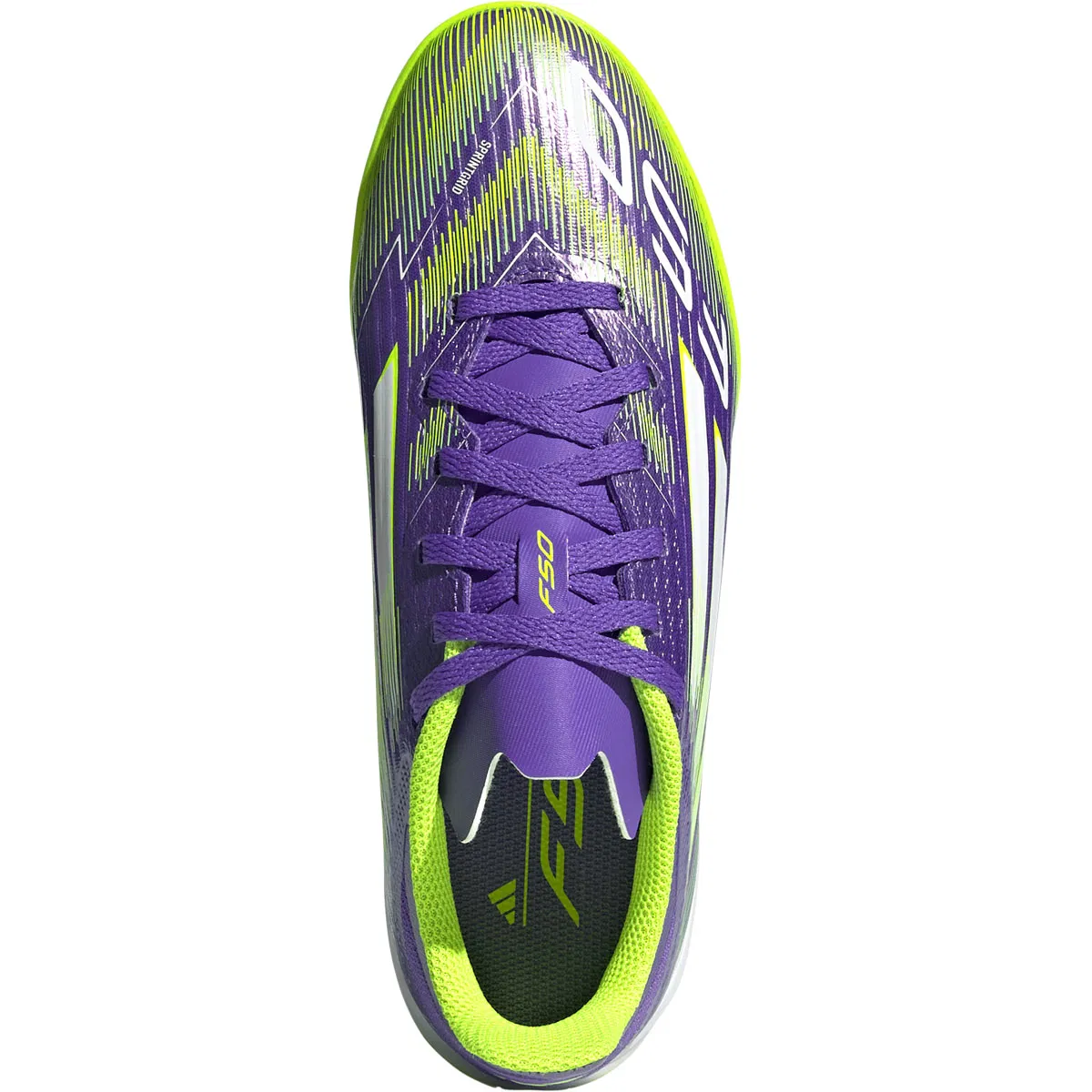 adidas F50 League IN Fodboldsko Børn Purple/Lime