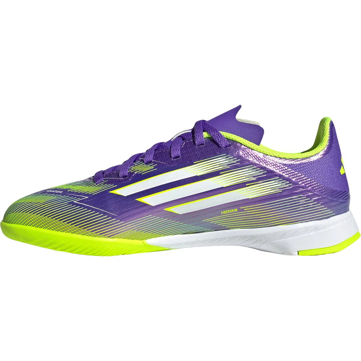 adidas F50 League IN Fodboldsko Børn Purple/Lime
