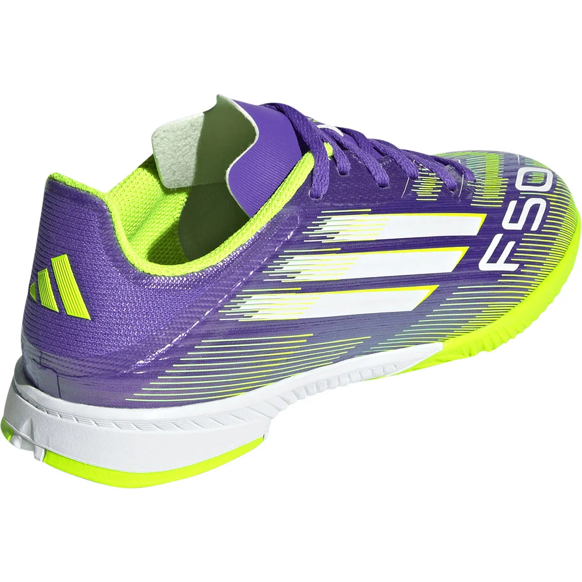 adidas F50 League IN Fodboldsko Børn Purple/Lime