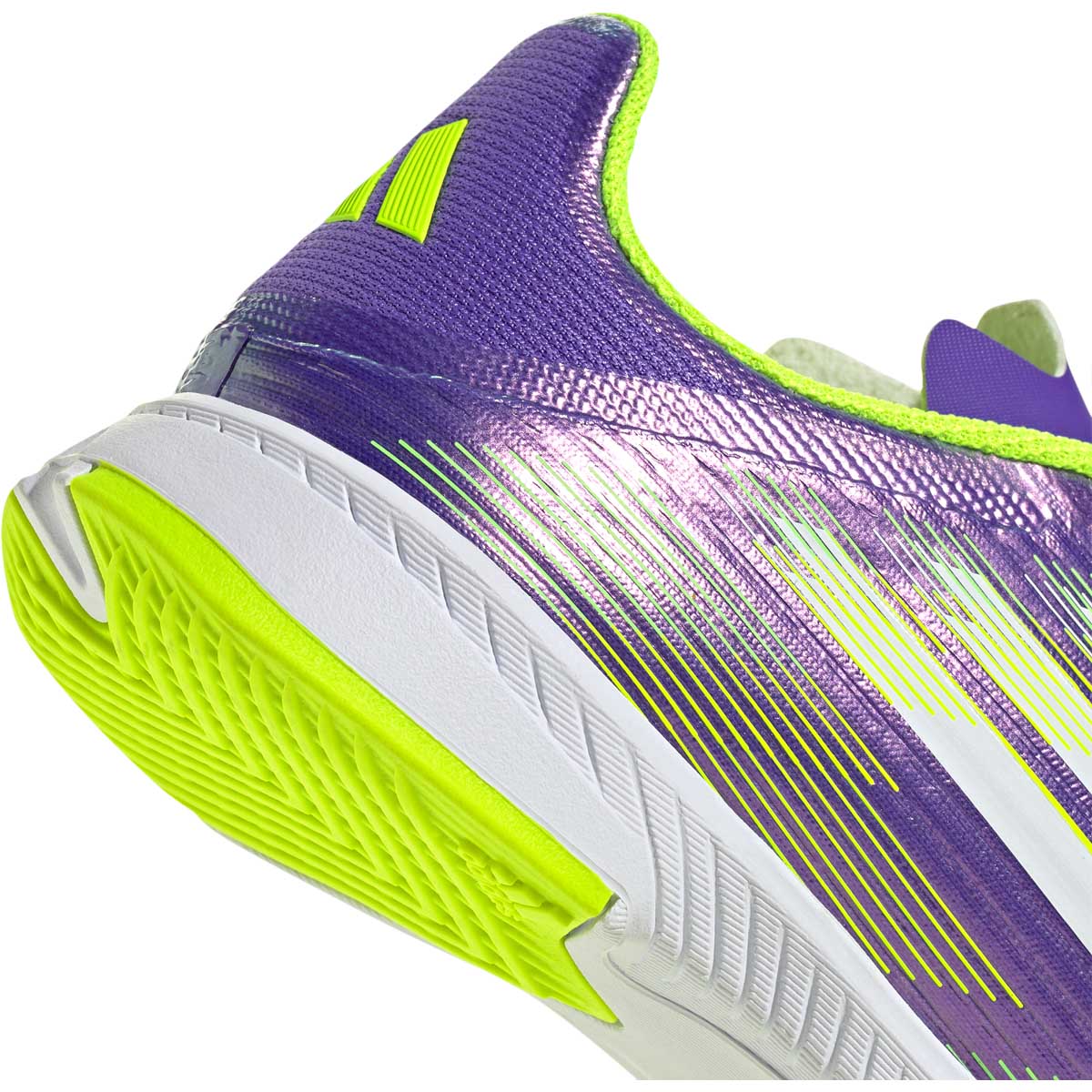 adidas F50 League IN Fodboldsko Børn Purple/Lime
