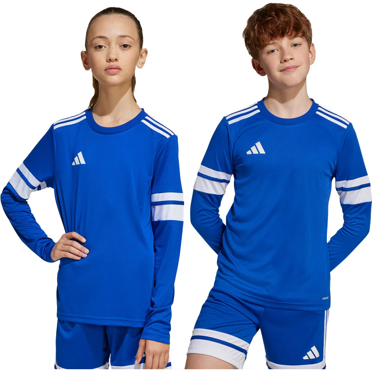 Squadra 25 Langermet Trenings T-skjorte Barn Blue