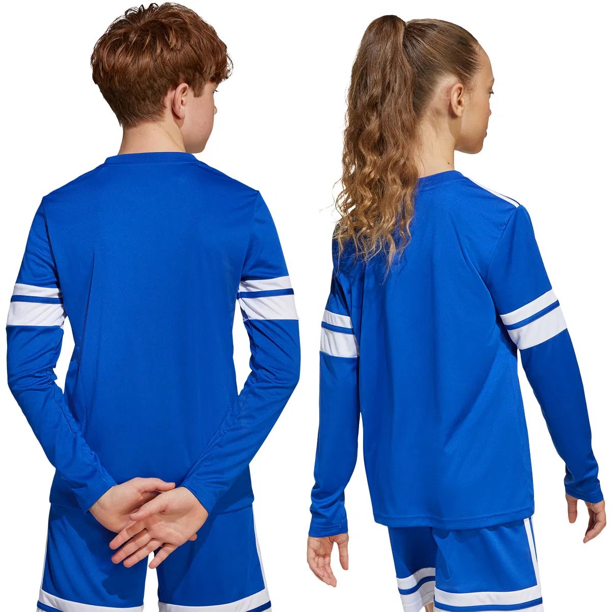 Squadra 25 Langermet Trenings T-skjorte Barn Blue