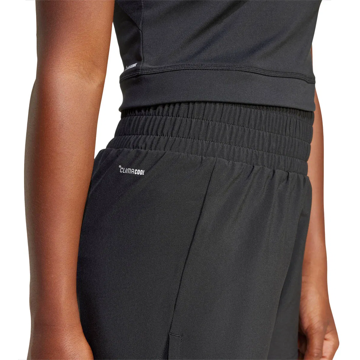 adidas Pacer 2in1 Løpeshorts Barn BLACK/WHITE