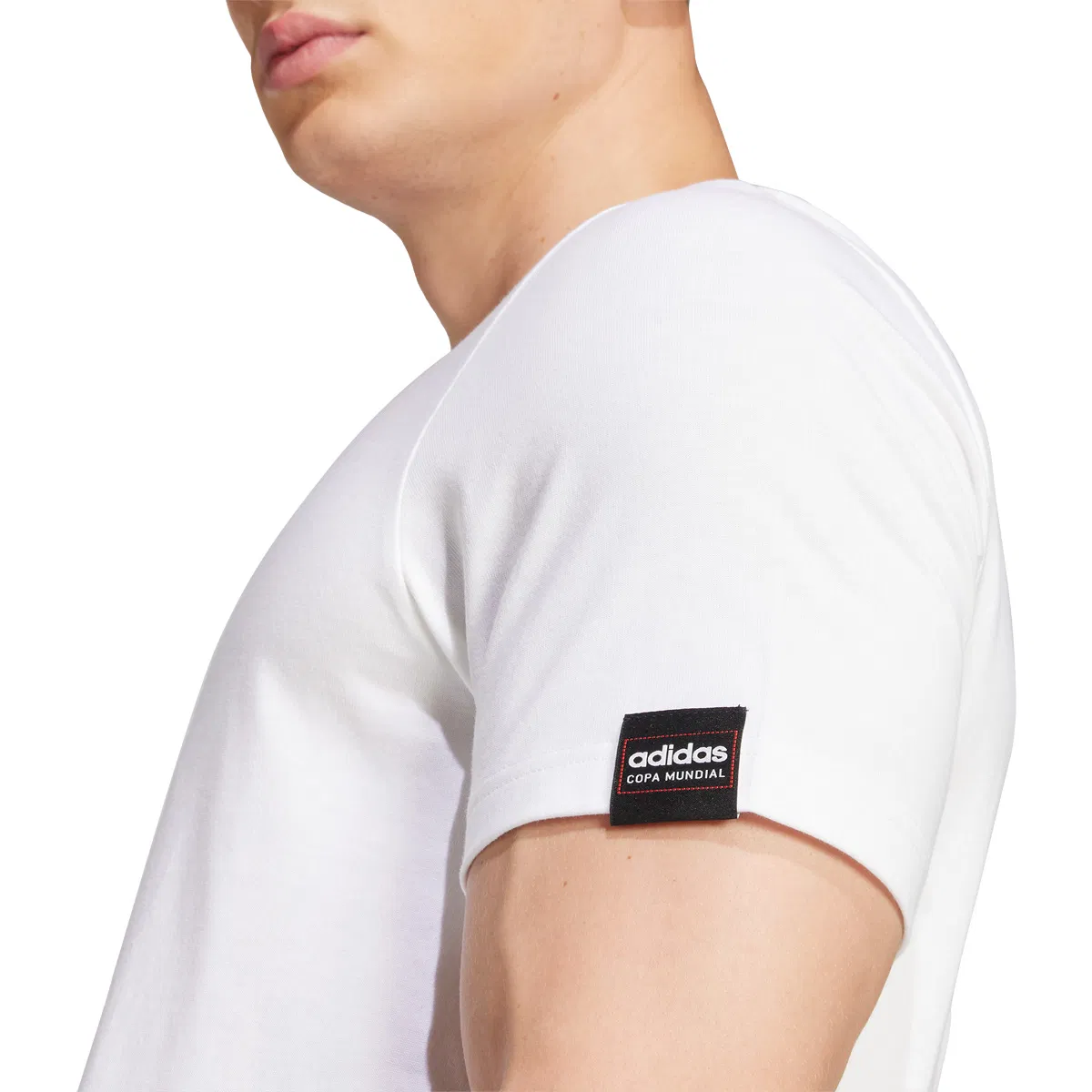 adidas Copa Sign G T-shirt Herre WHITE/PNKFUS/BLILIL/M