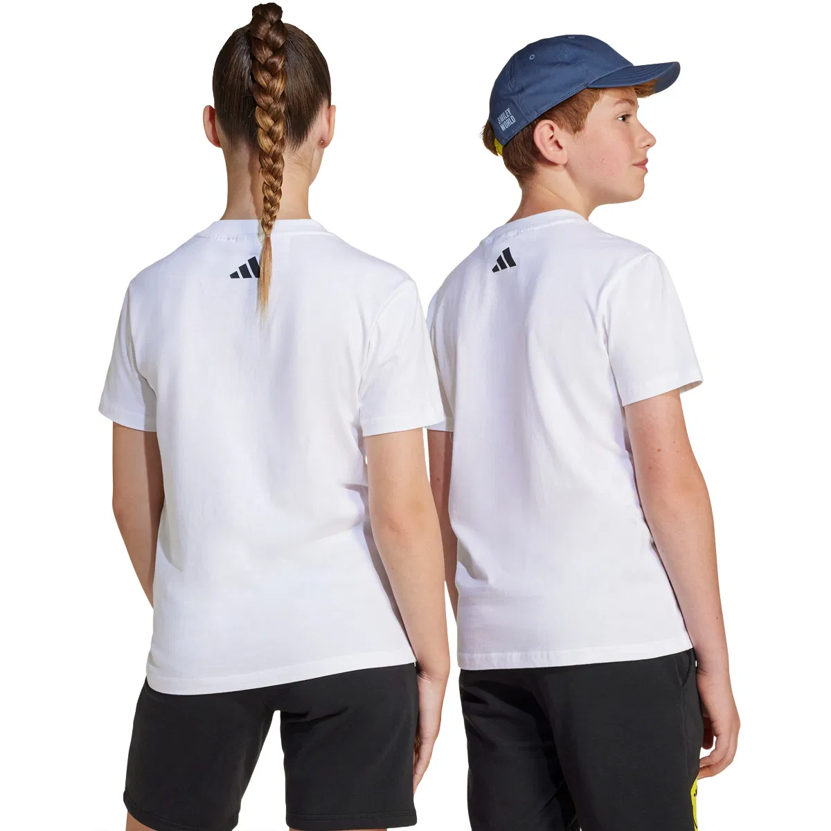 adidas X Smileyworld Graphics T-shirt Børn WHITE/CARBON/BYELLO/B