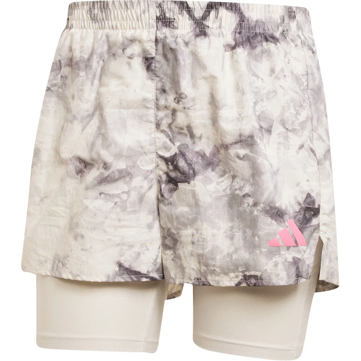 adidas Own The Run SD 2in1 Løbeshorts Dame Beige