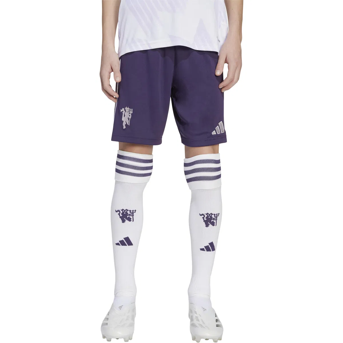 Manchester United FC Udebaneshorts 25/26 Barn Blue