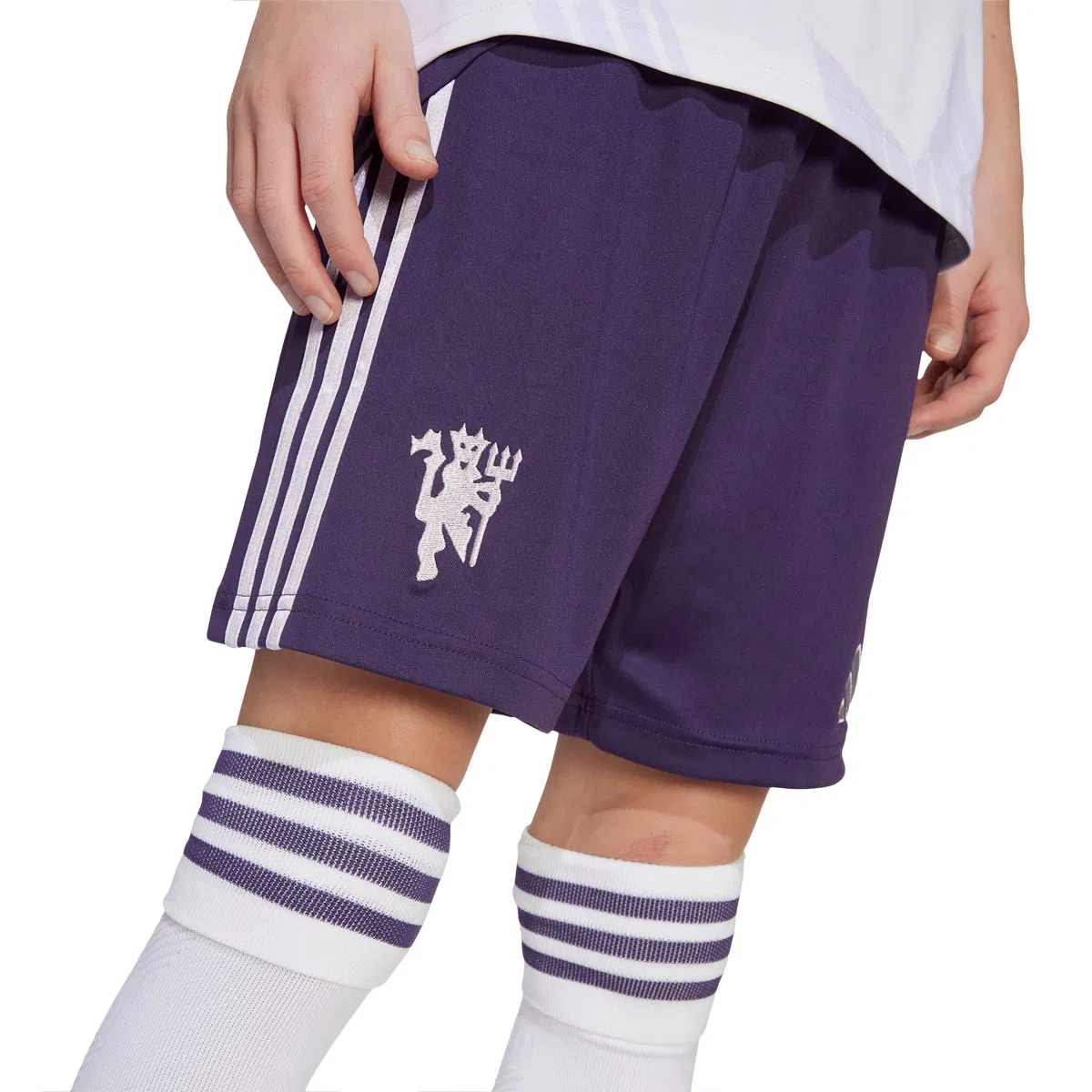 Manchester United FC Udebaneshorts 25/26 Barn Blue