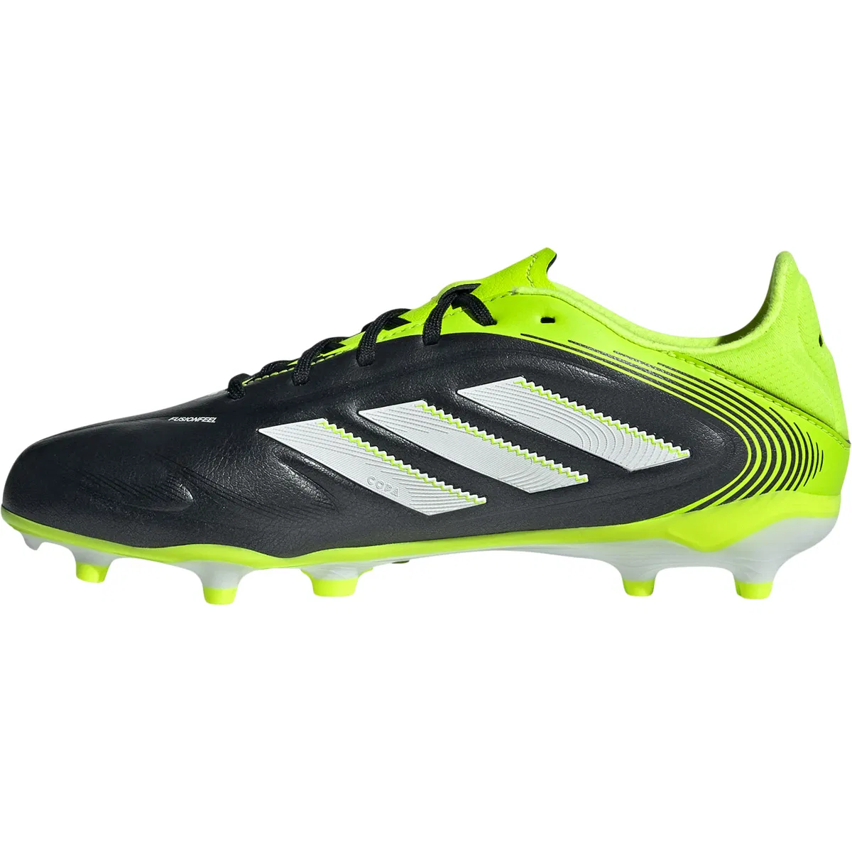 adidas Copa Pure III League FG/MG Fodboldstøvler Børn Black/Lime