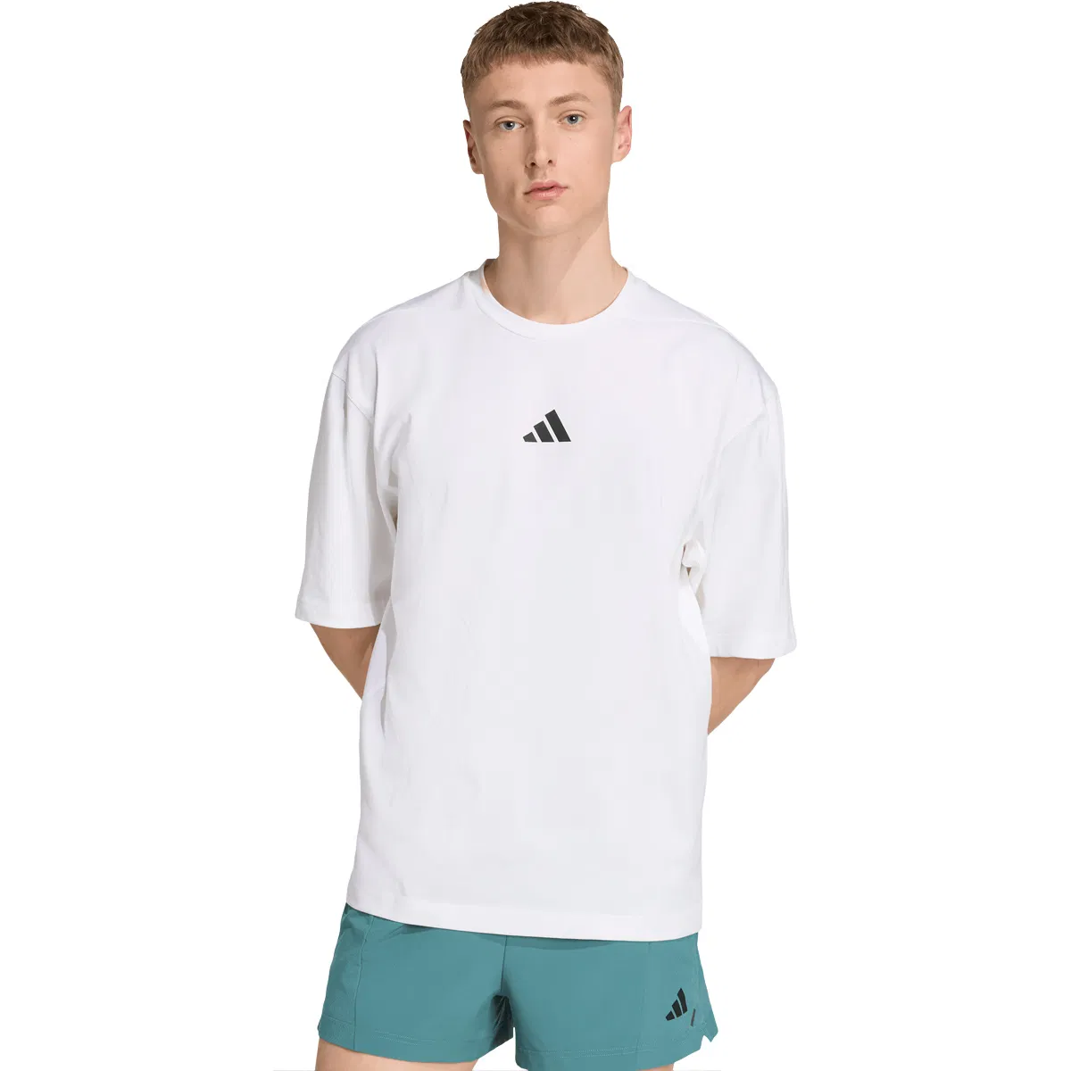 adidas Oversize Trænings T-shirt Herre White