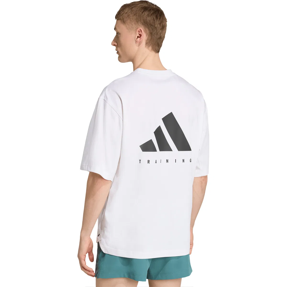 adidas Oversize Trænings T-shirt Herre White