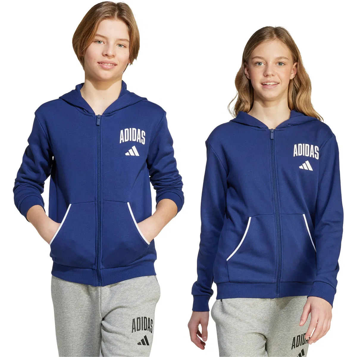 CLGT Full Zip fleecejakke for barn Blue