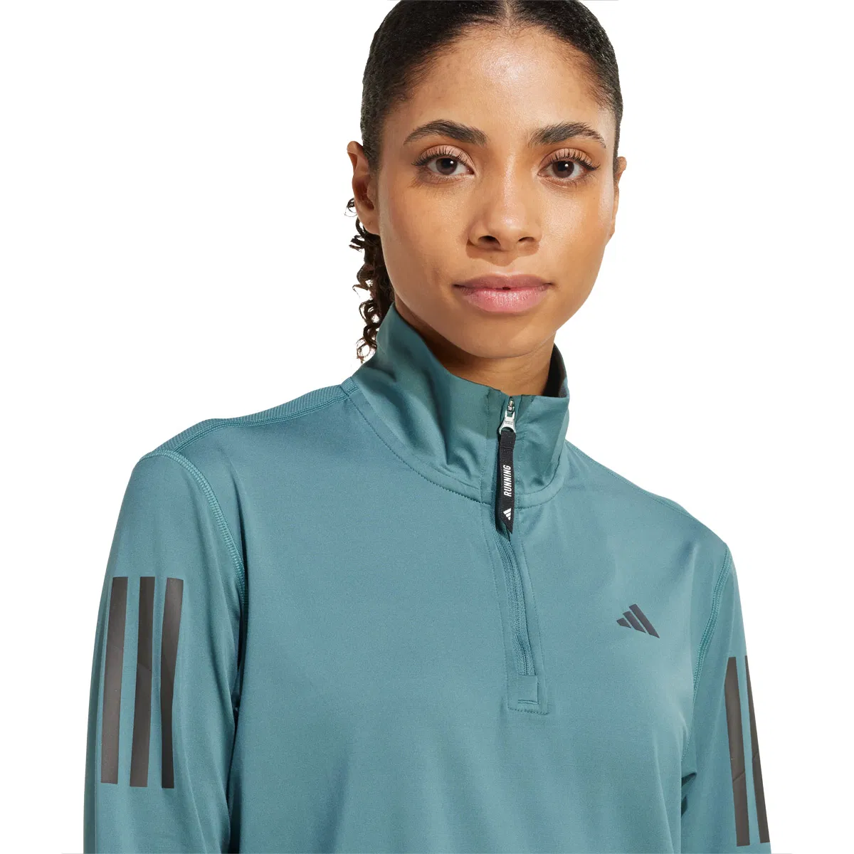 adidas Own The Run B Half Zip Løbetrøje Dame Blue