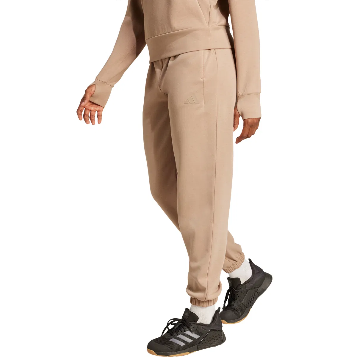 adidas Designed 4 Training Knit Træningsbukser Dame Beige