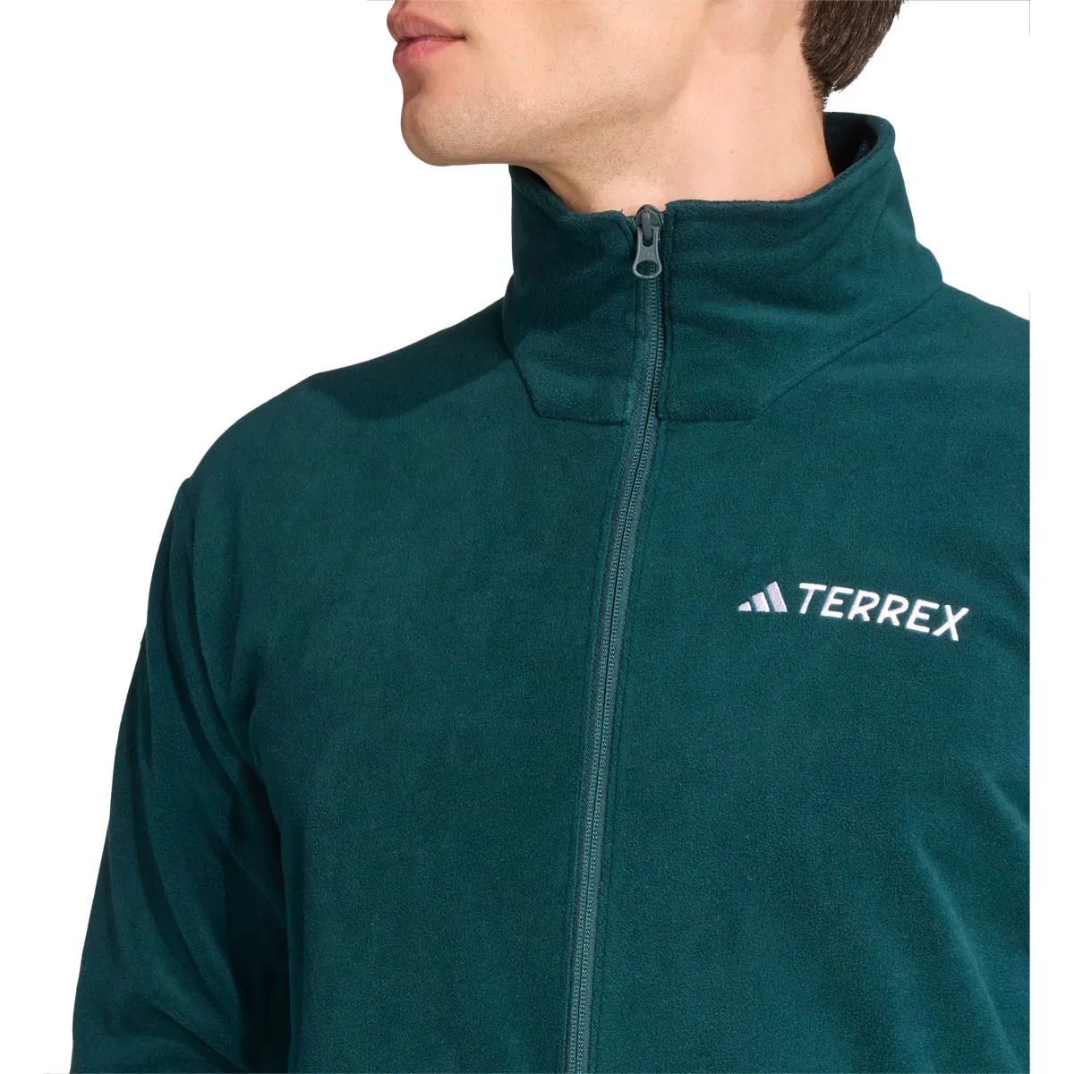 Terrex Multi Essentials Full Zip fleecegenser herre Green