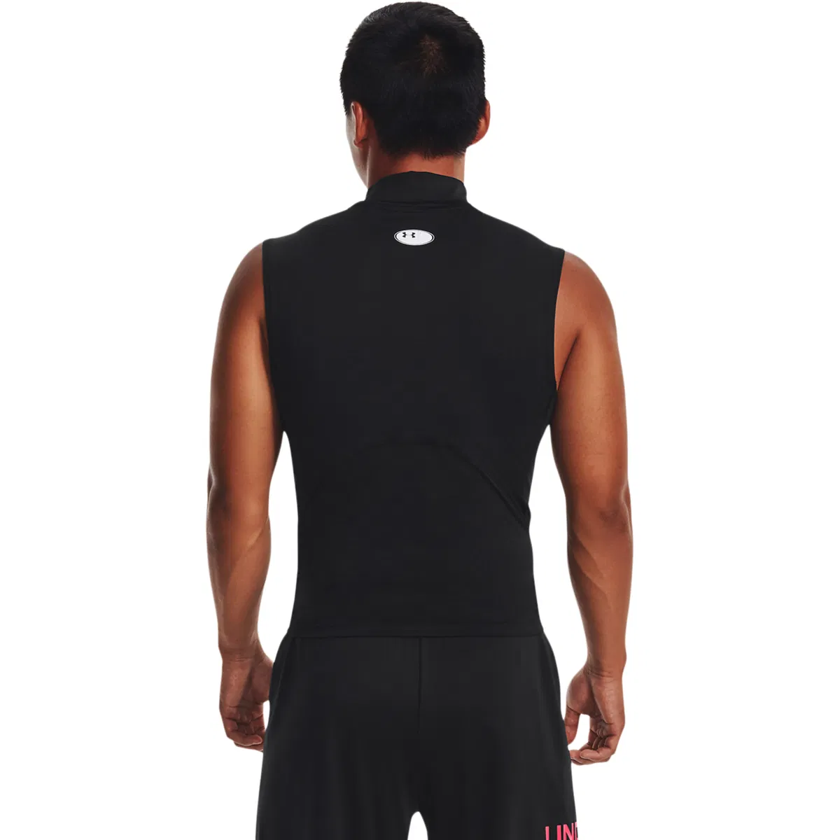 Under Armour HeatGear Armour Mock Kompresjonstop Løpetrøye til Herre Black