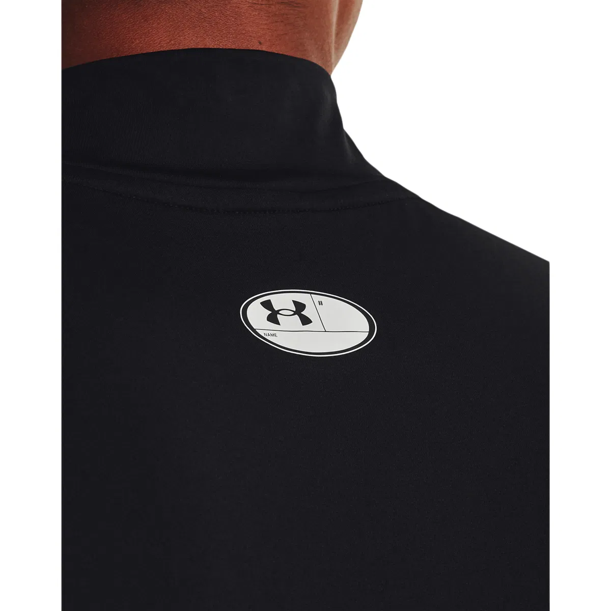 Under Armour HeatGear Armour Mock Kompresjonstop Løpetrøye til Herre Black