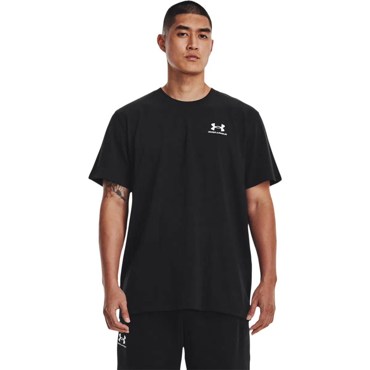 Under Armour Brodert T-skjorte Herre BLACK
