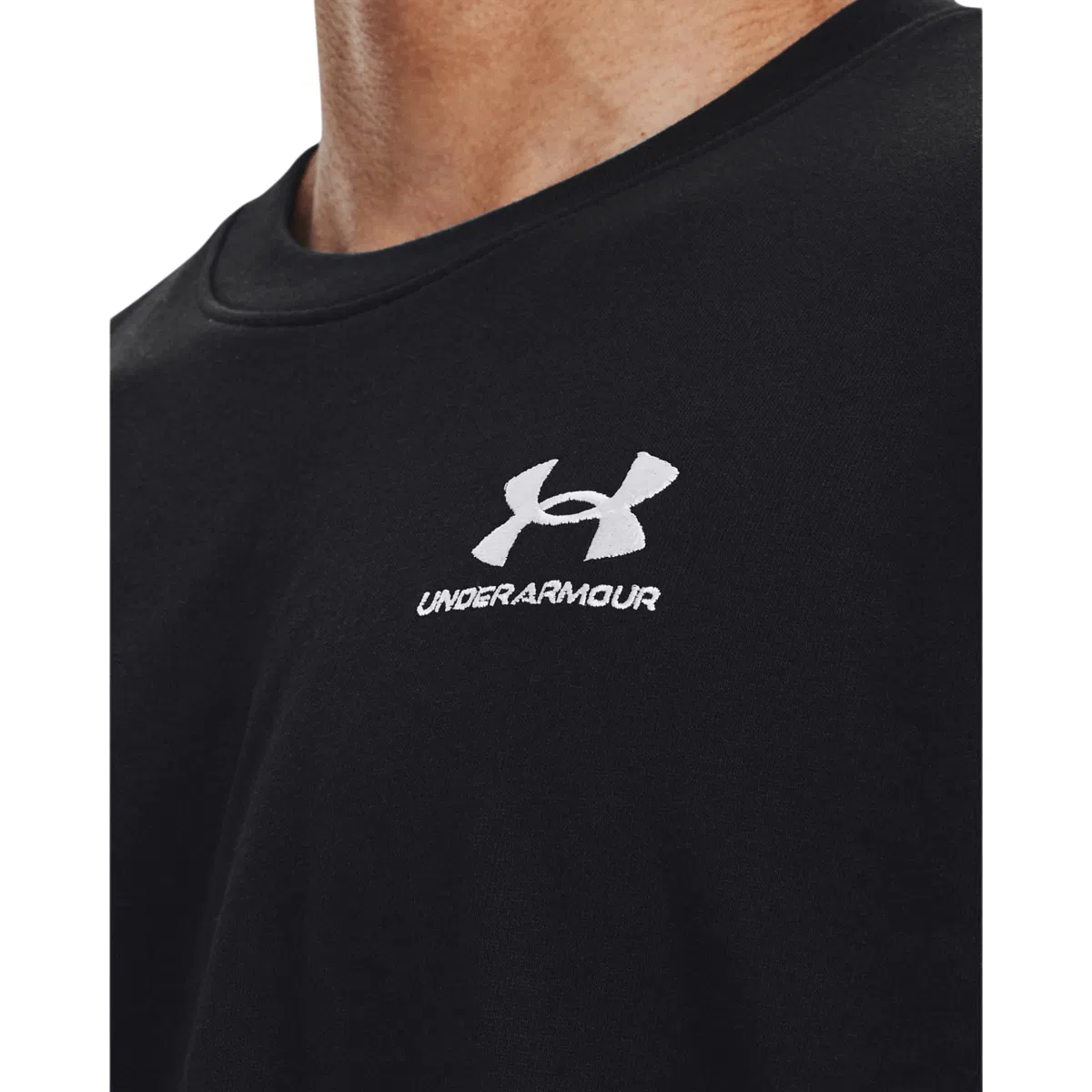 Under Armour Brodert T-skjorte Herre BLACK