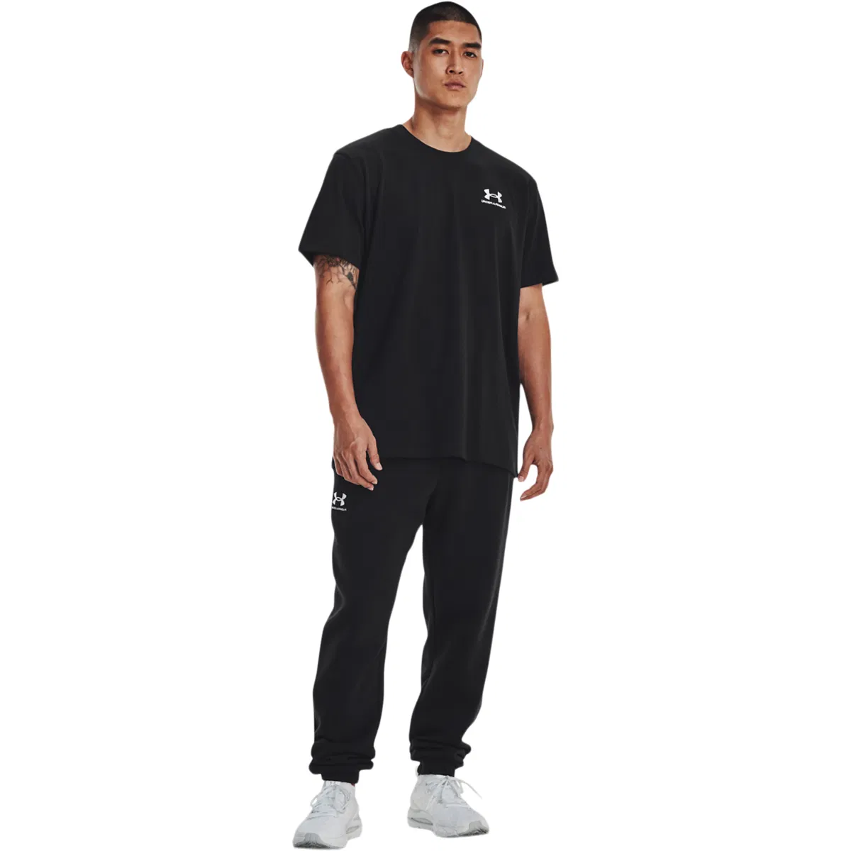 Under Armour Brodert T-skjorte Herre BLACK