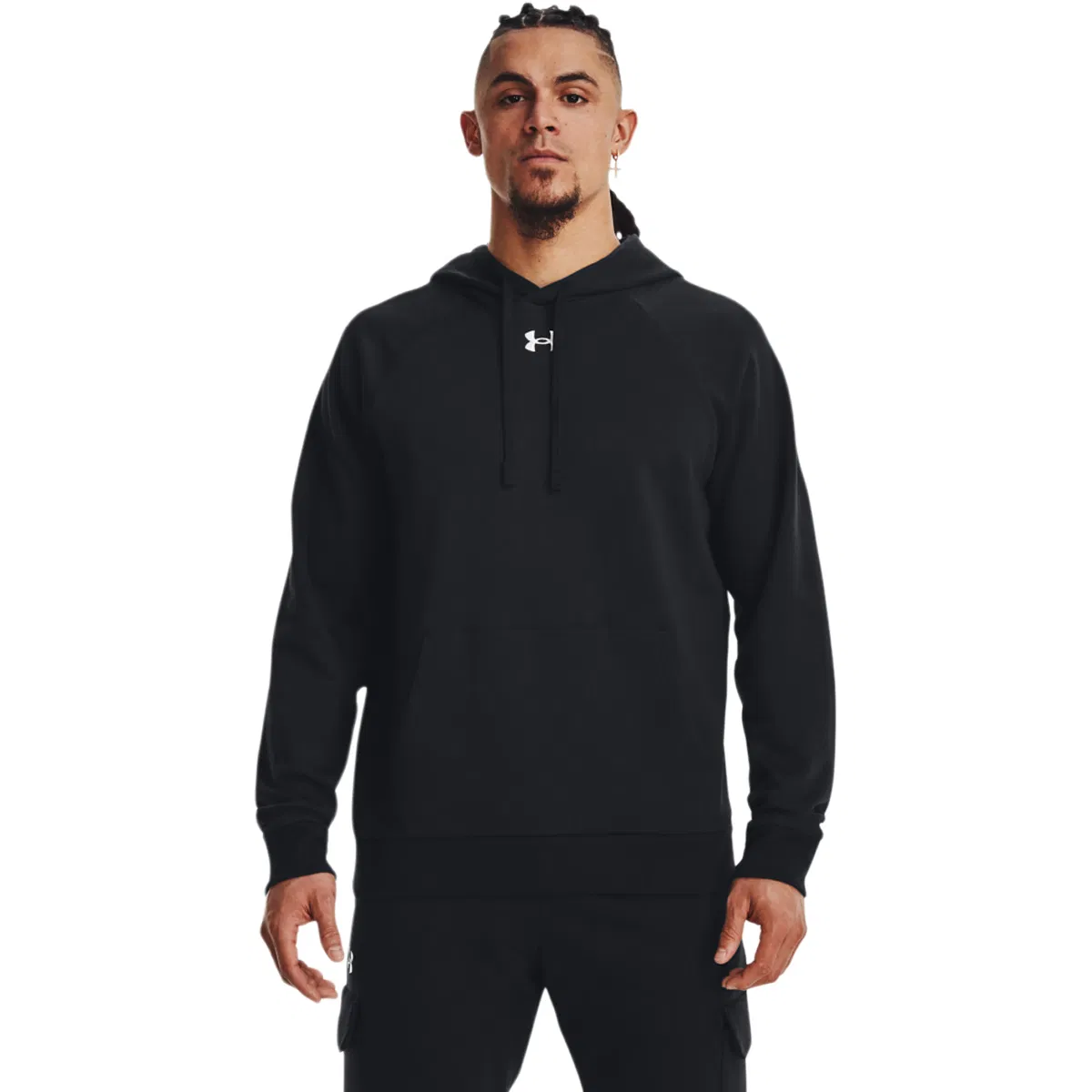 Under Armour Rival Fleece Hættetrøje Herre BLACK