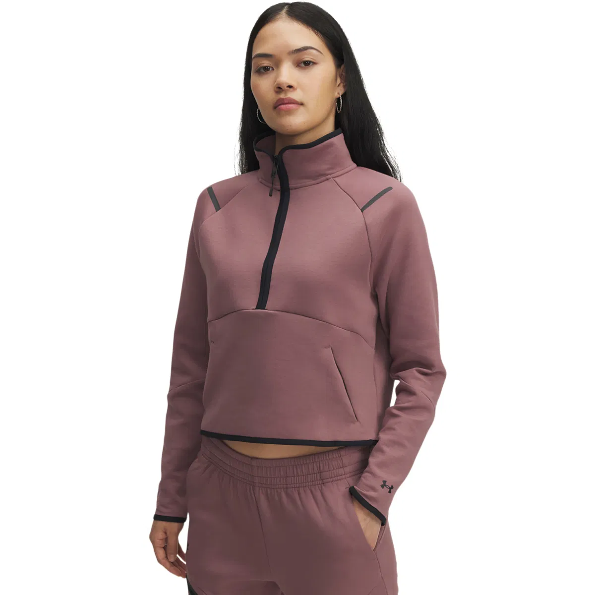 Under Armour Ustoppelig 1/2-glidelås Treningsgenser-Dame Purple