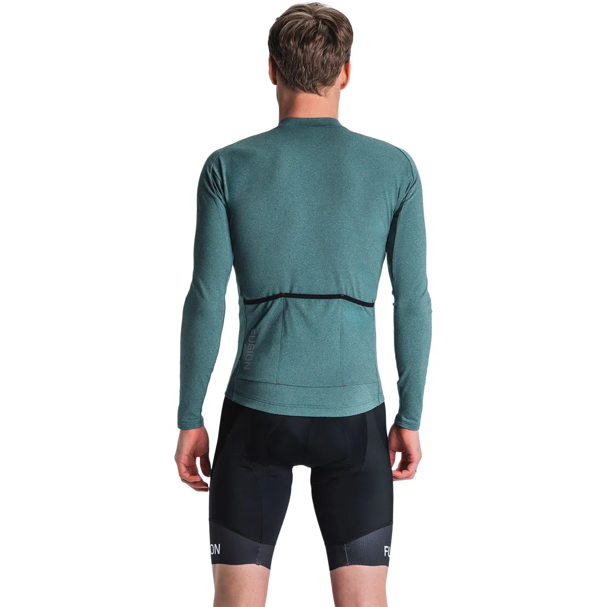 FUSION C3 Light Langærmet Cykeltrøje Unisex Green