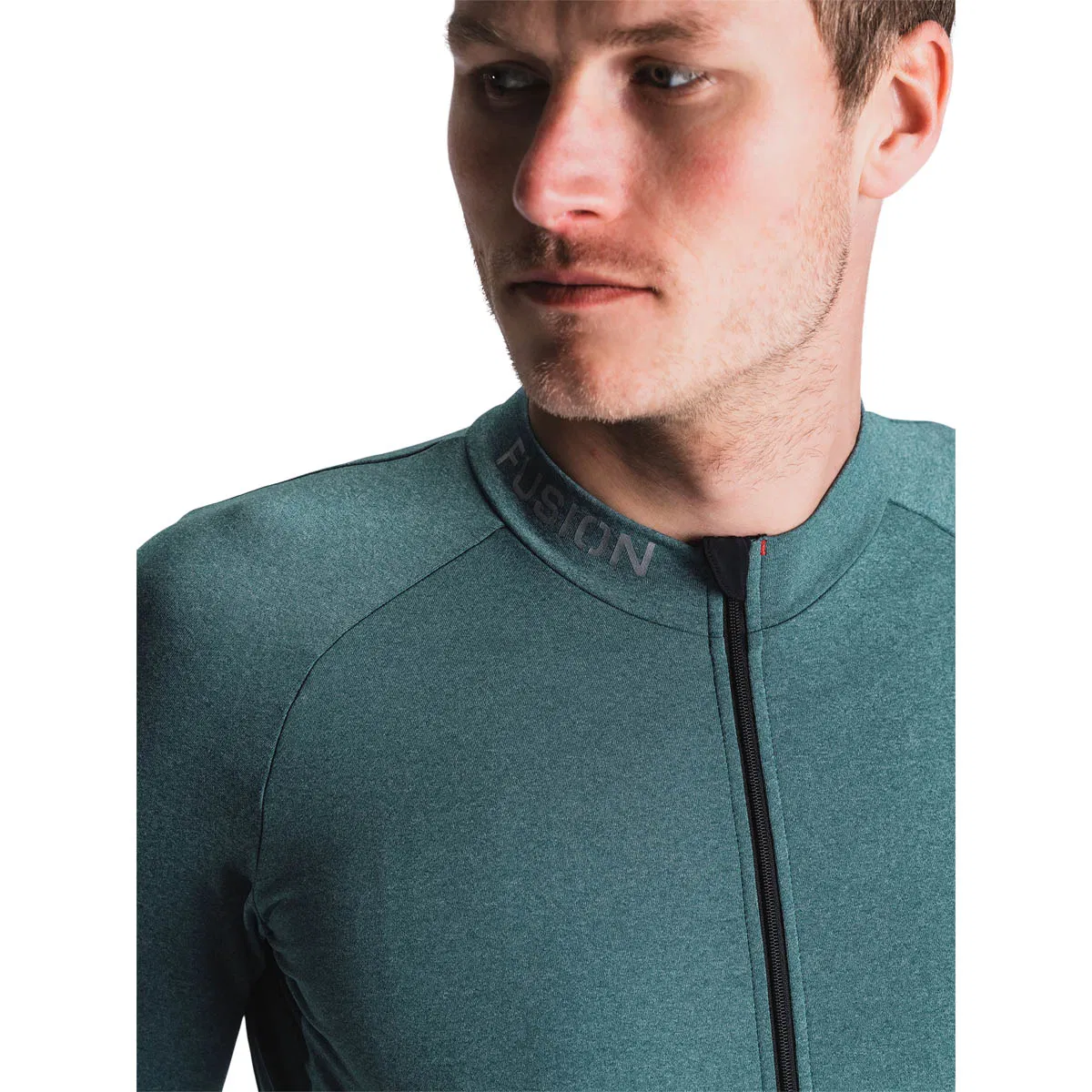 FUSION C3 Light Langærmet Cykeltrøje Unisex Green